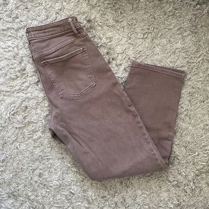 Express cropped boyfriend jeans